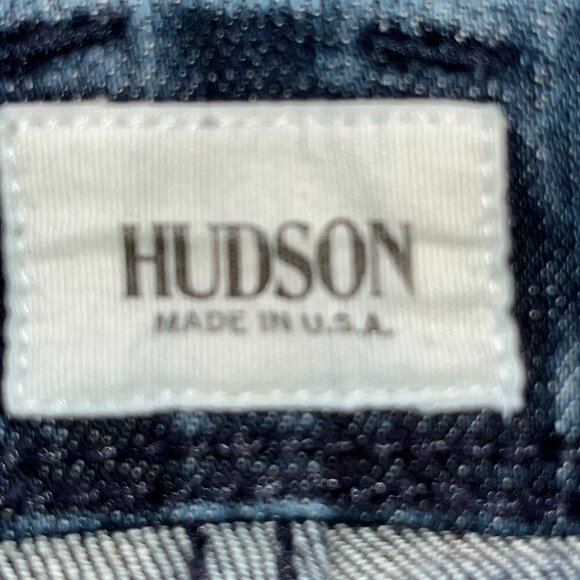 Men's 31 HUDSON CLIFTON 5 POCKET BOOT MEDIUM WASH BLUE DENIM JEANS MADE IN USA - Picture 11 of 14